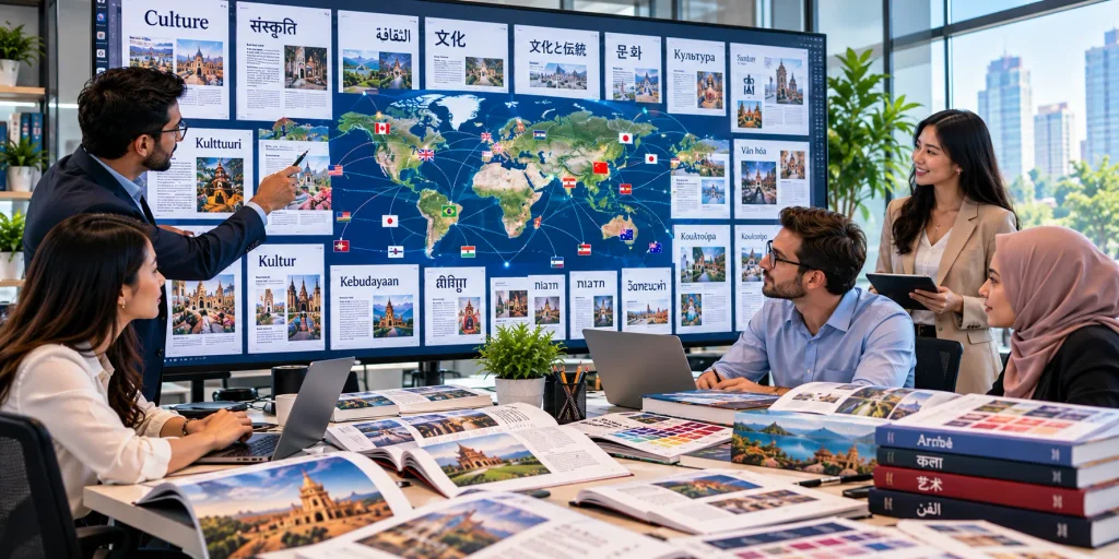 Global multilingual DTP services supporting 100+ languages