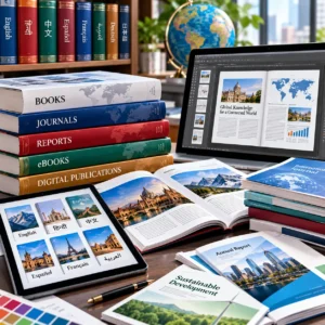 Multilingual publishing for books journals reports and eBooks