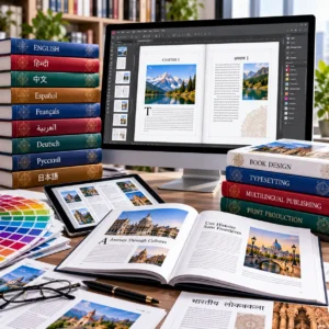 Professional book DTP and multilingual typesetting services