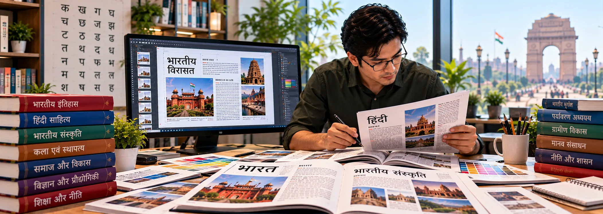 Hindi DTP Services for accurate Devanagari layouts in print and digital