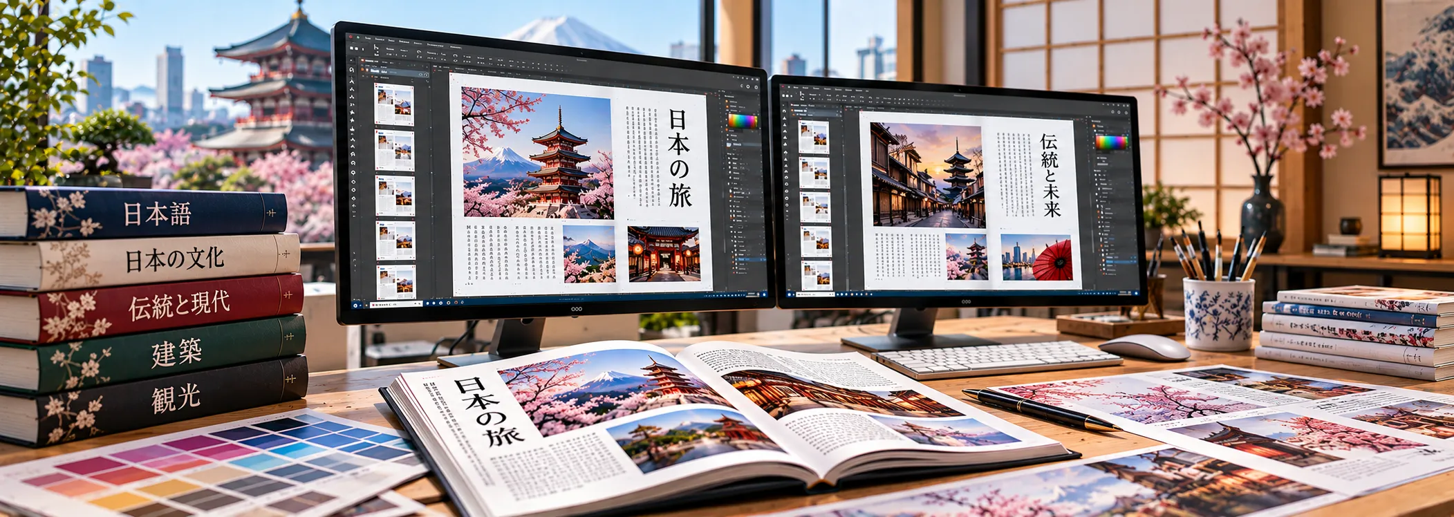 Japanese DTP Services for accurate vertical and horizontal text layouts