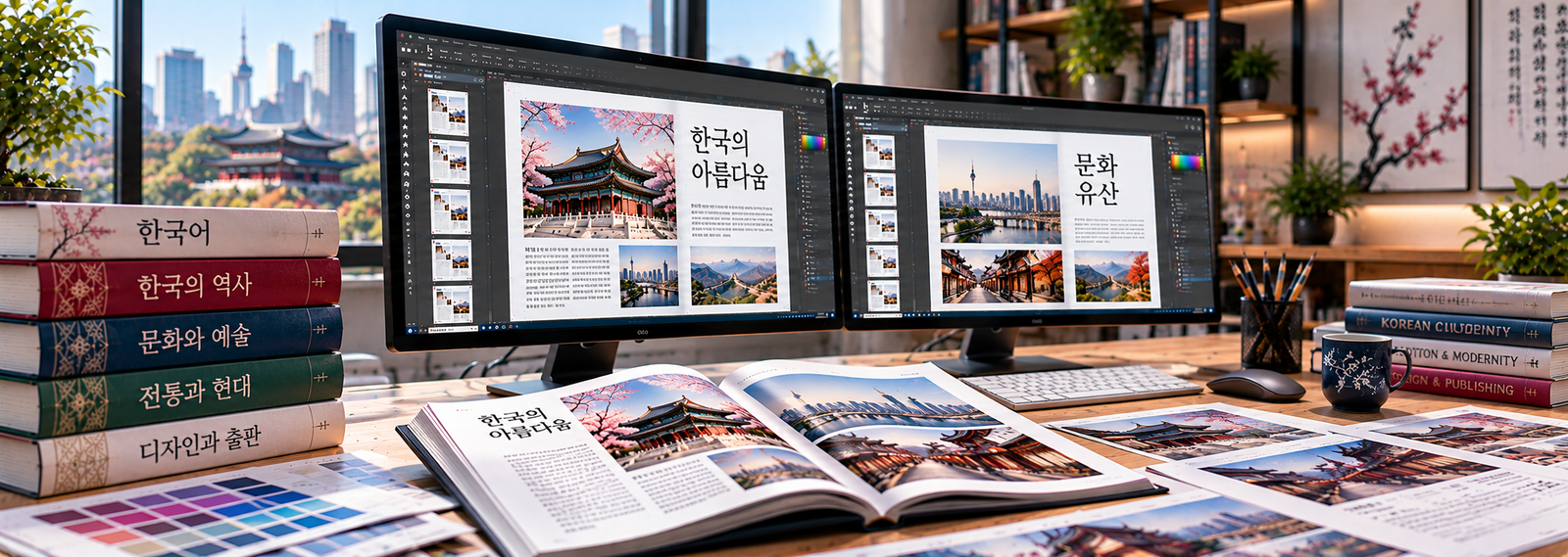 Korean DTP Services for accurate Hangul layouts in print and digital