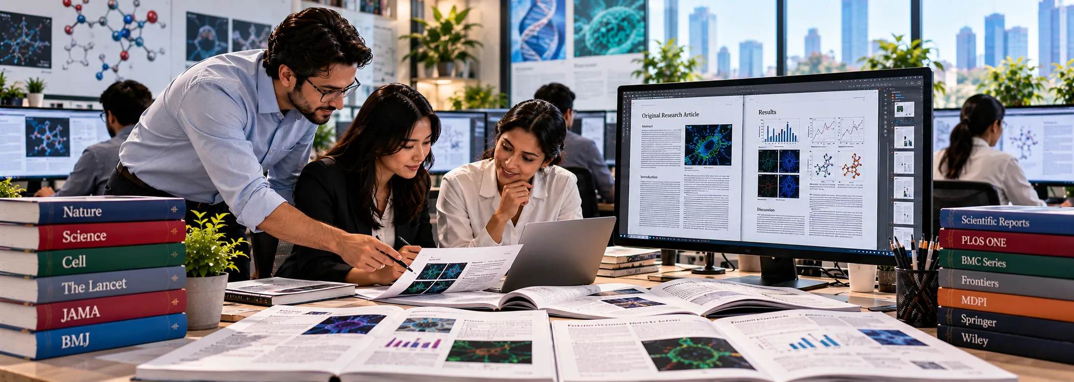 STM Typesetting Services for scientific, technical and medical publications