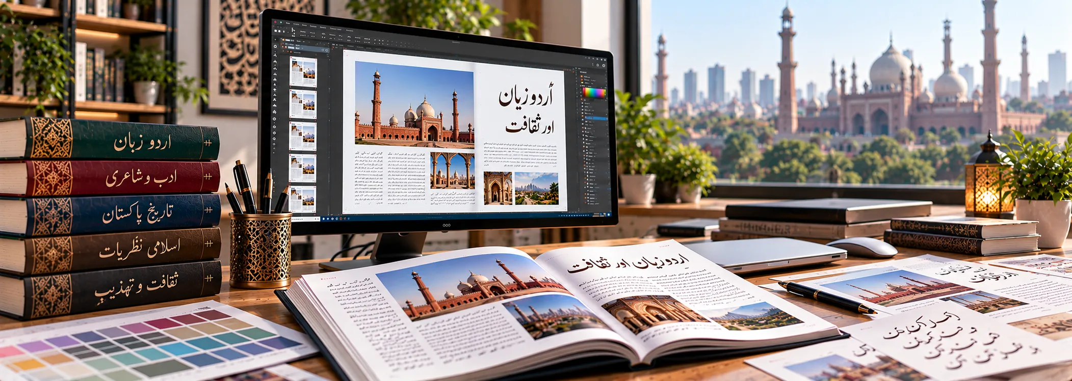 Urdu DTP Services for accurate Nastaliq layouts in print and digital