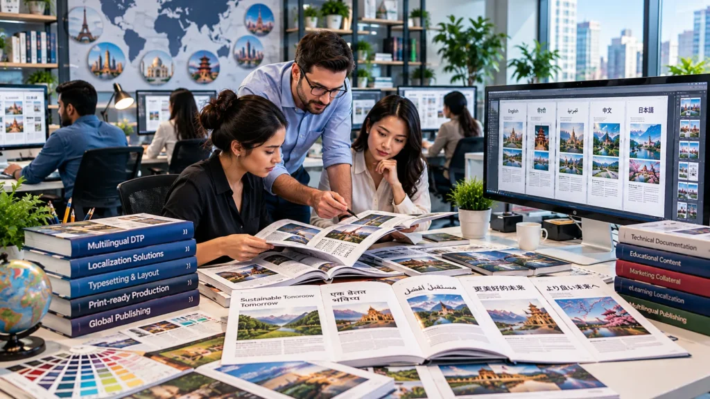 Professional multilingual DTP and document localization services