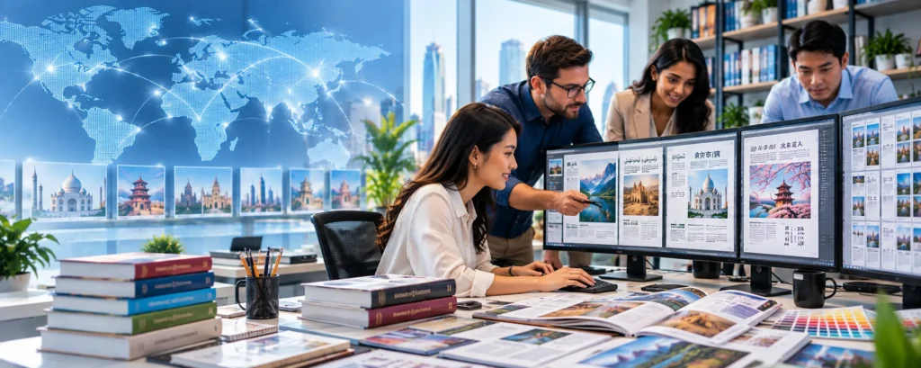 Multilingual DTP and localization services for global publishing